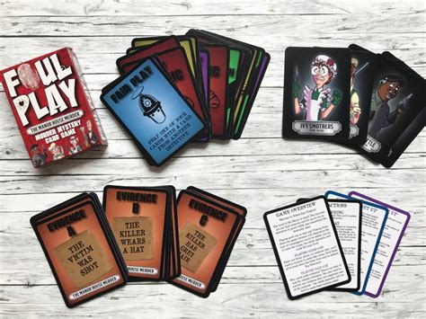 murder card game.